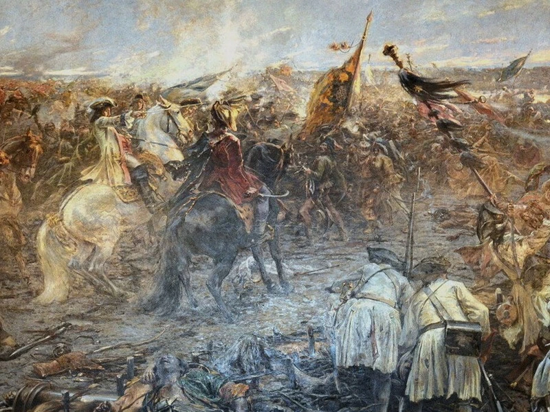1857-Franz Eisenhut - La battaglia di Zenta